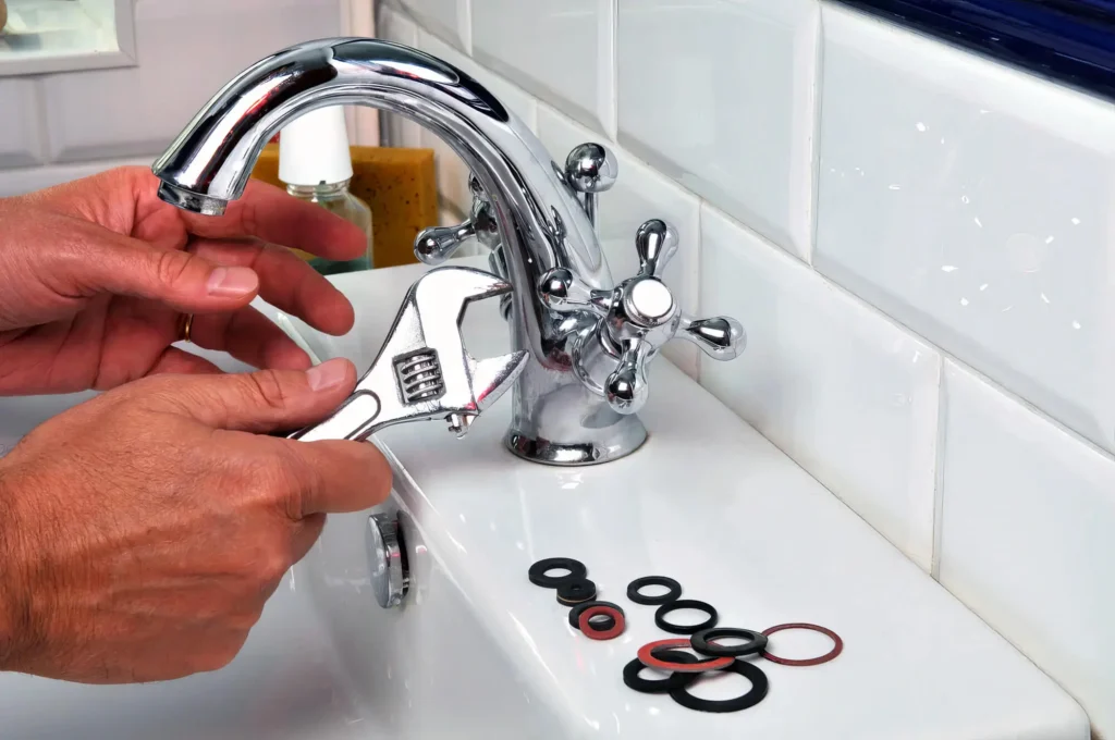 Bathroom faucet repair and fixture replacement by Estero Plumbing Pros
